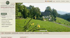 Desktop Screenshot of hanselehof.de